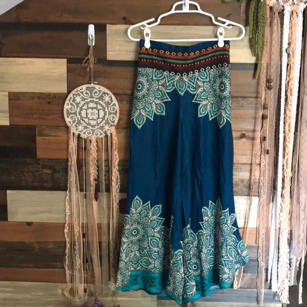 Boho Wide Leg Pants